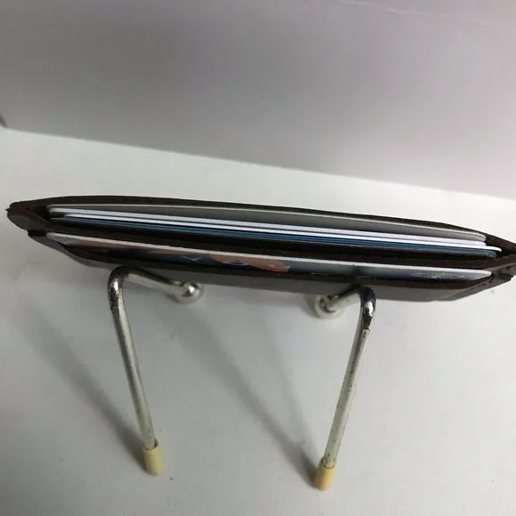 Rustico Credit Card Holder 100% leather Made in USA Brand New - Picture 4 of 10